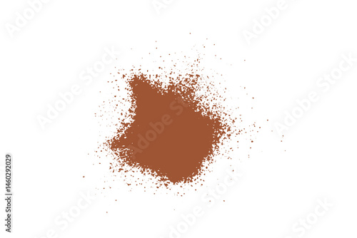 Cocoa Powder, Cacao Dust Pile, Dry Ground Cocoa Beans, Cocao Powder Pile for Chocolate
