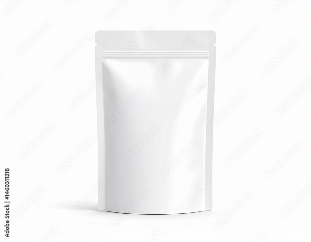 snack bag packaging mockup minimalist style white and neutral colors product design concept snack bag packaging mockup minimalist style white and neutral colors product design concept