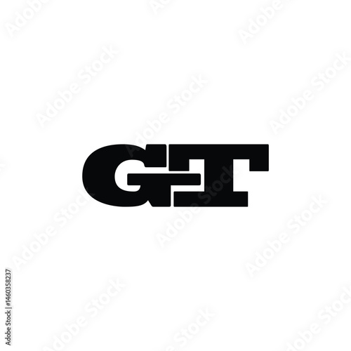 Logo Letter GT Simple Modern