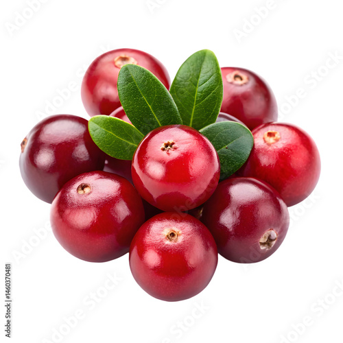 Wallpaper Mural Cranberry bunch on white background
 Torontodigital.ca