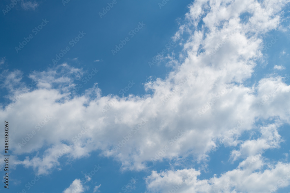 見上げると綺麗な青い空 見上げると綺麗な青い空
