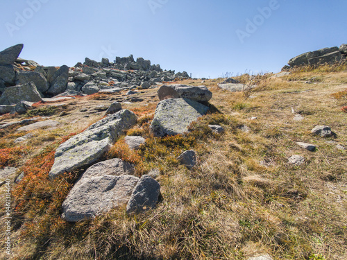 Vitosha Mountain near Cherni Vrah peak, Bulgaria
