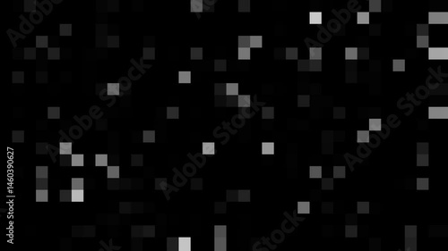 futuristic geometric cyberspace. hi-tech concept. virtual space.Abstract Yellow White Hi-Tech Motion Graphic In Black Background tile animated pattern futuristic digital background