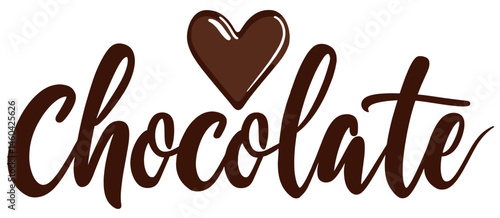 Love Chocolate Illustration