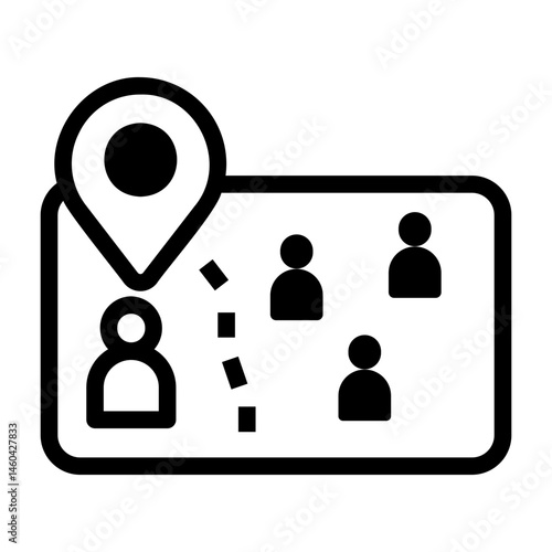 boundary Line Icon