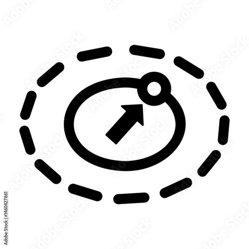 boundary Line Icon