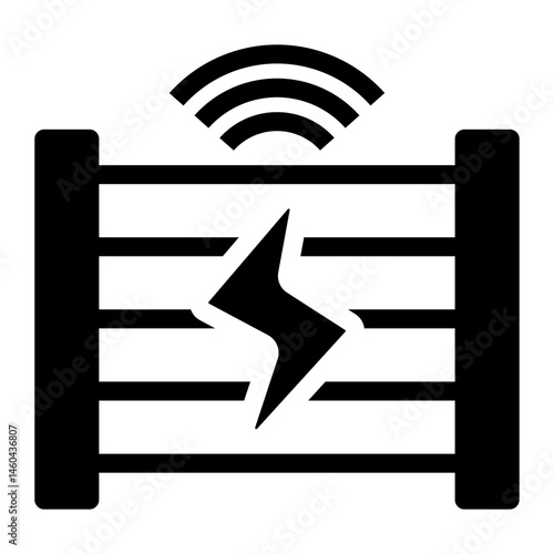 boundary Solid icon