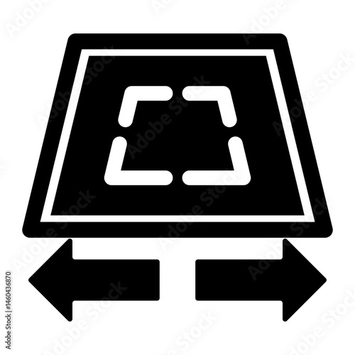 boundary Solid icon
