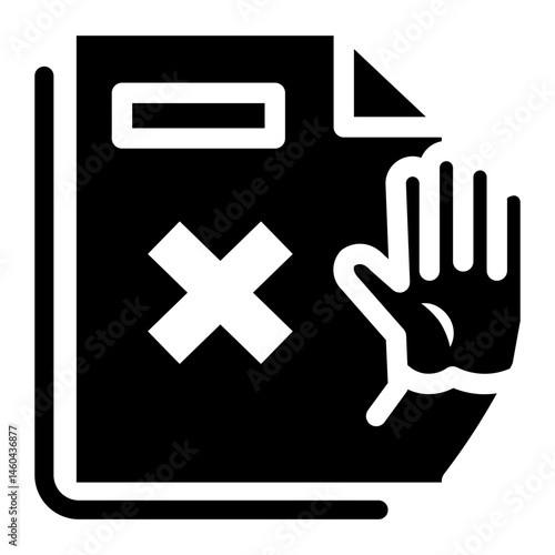 boundary Solid icon