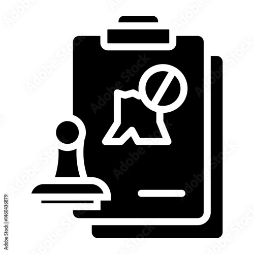 boundary Solid icon