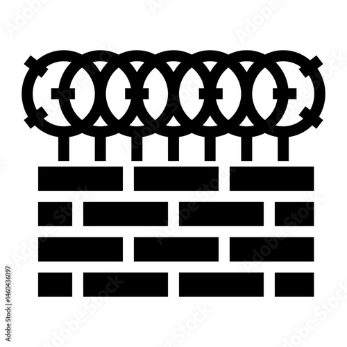 boundary Solid icon