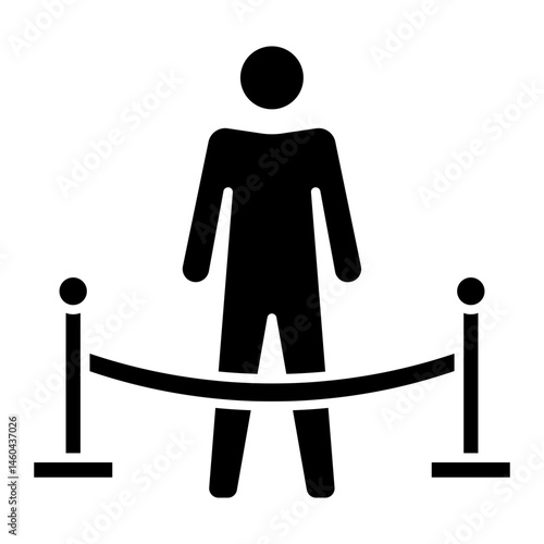 boundary Solid icon