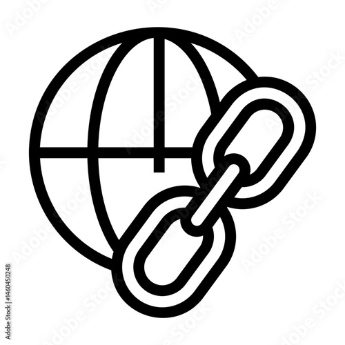 connection Line Icon