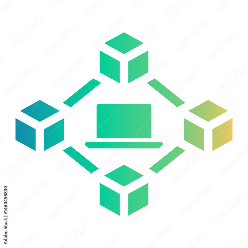 network Gradient icon network Gradient icon