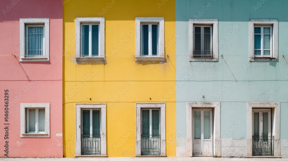 Pastel facade with simple details, a clean urban backdrop. Minimalist charm in soft daylight.
Pastel facade with simple details, a clean urban backdrop. Minimalist charm in soft daylight.