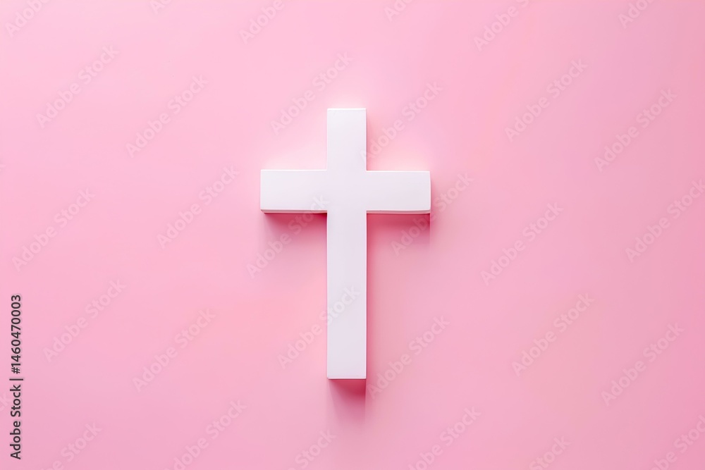 Fototapeta premium cross on the wall