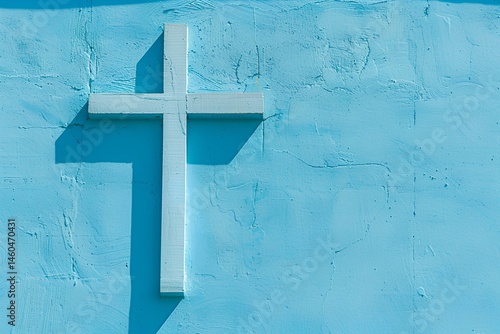 cross on the wall