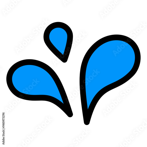 water splash vector icon