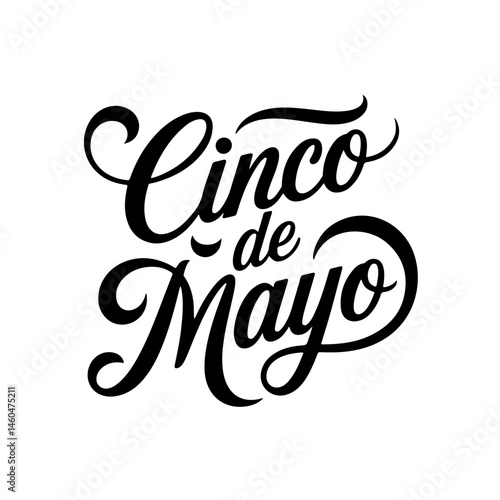 Cinco de mayo. Vector Design Isolated on White Background