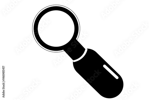 isolated magnifying glass icon vector illustration graphic design