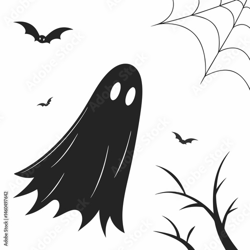 Happy Halloween icon vector illustration