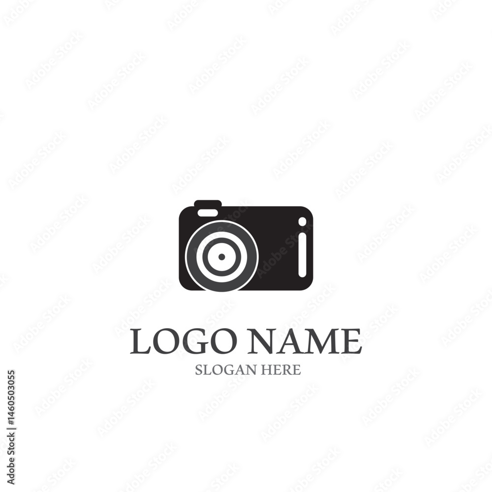camera logo and vector template camera logo and vector template