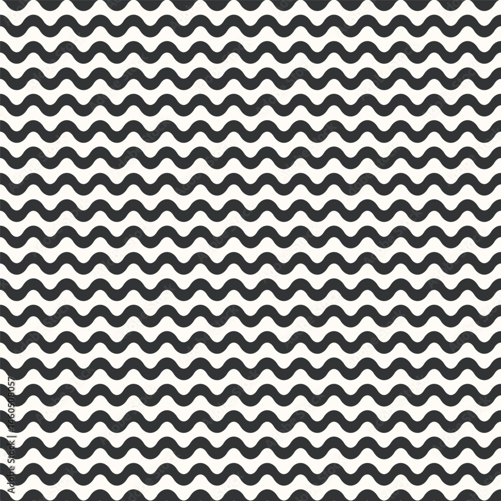 Geometric background. Waves seamless pattern. Abstract vector wallpaper with stripes. Fluid wavy lines allover print for fabric, textile, paper, stationery, packaging, wrapping, polygraph Geometric background. Waves seamless pattern. Abstract vector wallpaper with stripes. Fluid wavy lines allover print for fabric, textile, paper, stationery, packaging, wrapping, polygraph