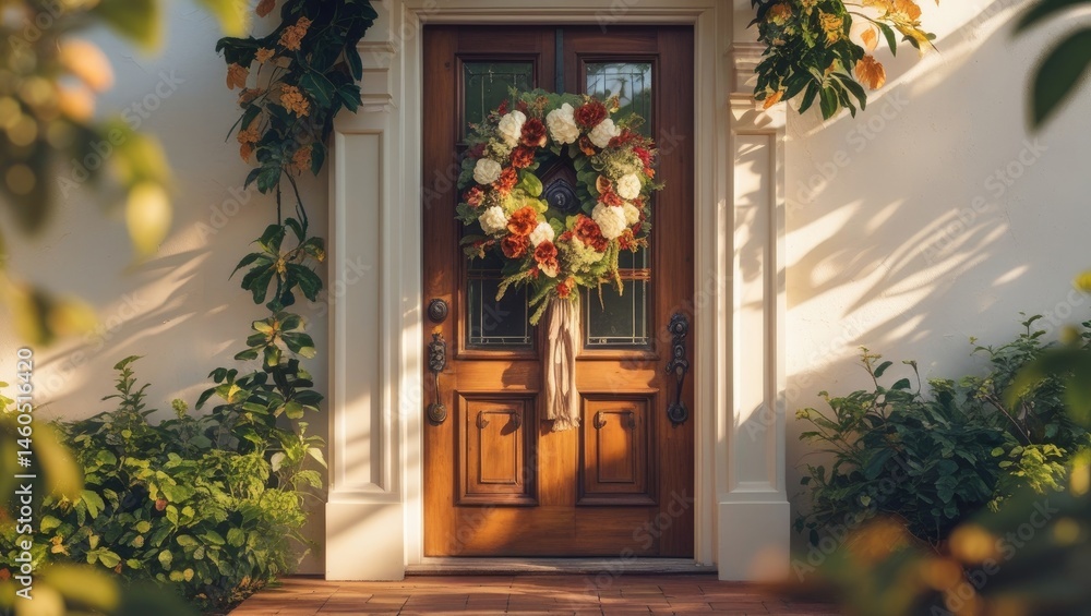 Welcome Home Door Photo, Rustic Entryway Decor Image, Warm Homecoming Wreath Scene
Welcome Home Door Photo, Rustic Entryway Decor Image, Warm Homecoming Wreath Scene