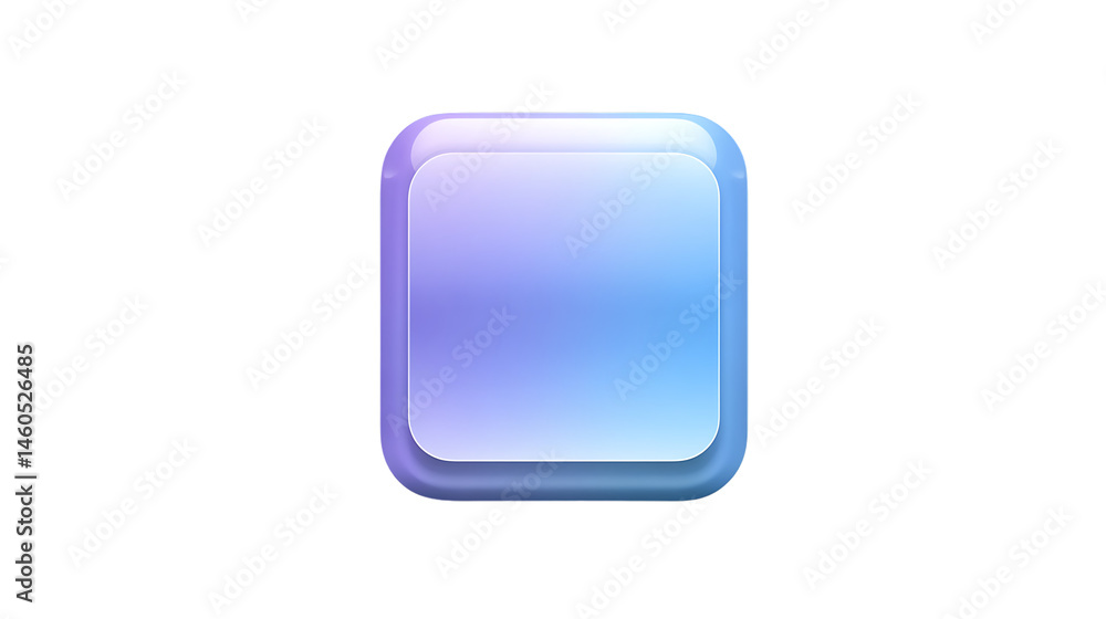 Gradient Square Icon with Rounded Corners Modern Design for Apps Websites and Digital Interf Gradient Square Icon with Rounded Corners Modern Design for Apps Websites and Digital Interf