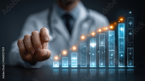 Medical business consultant using data-driven analytics for healthcare growth.