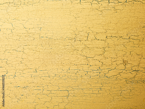 黄色　ひび割れ壁　