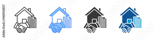 Indenture Multistyle Icon Sheet
