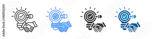 Verification Multistyle Icon Sheet