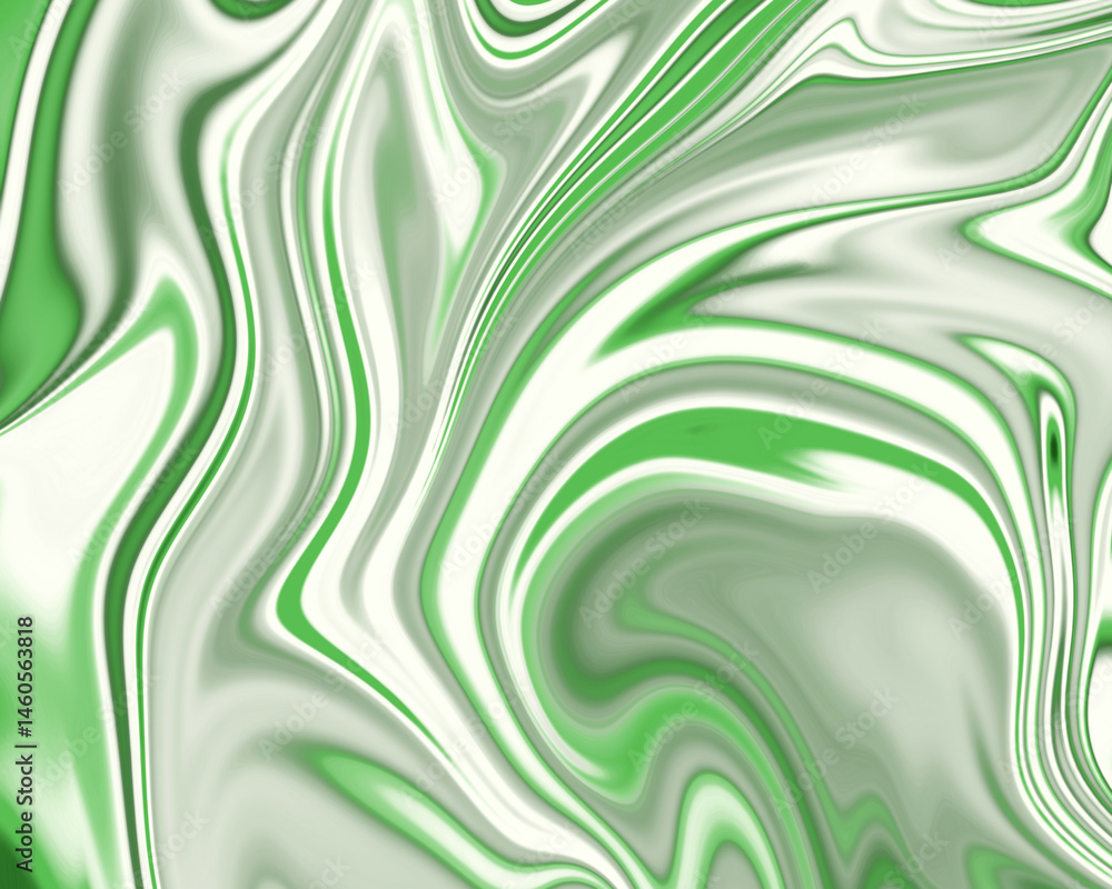 Obraz premium seamless abstract metallic black and green marble liquid textured illustration for high quality wallpaper background