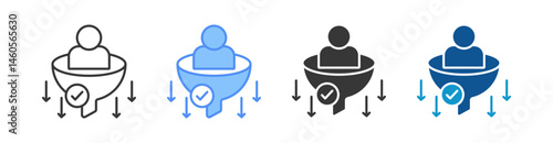 Filter Criteria Multistyle Icon Sheet