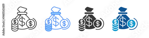 Budget Multistyle Icon Sheet