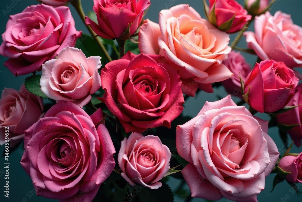 Intricate blooming roses, densely packed, vibrant hues , red, graphic Intricate blooming roses, densely packed, vibrant hues , red, graphic