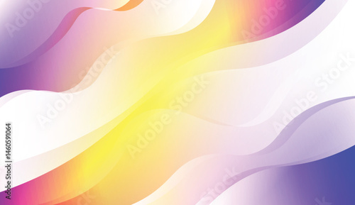 Modern Background With Dynamic Effect. For Your Design Ad, Banner, Cover Page. Vector Illustration with Color Gradient.