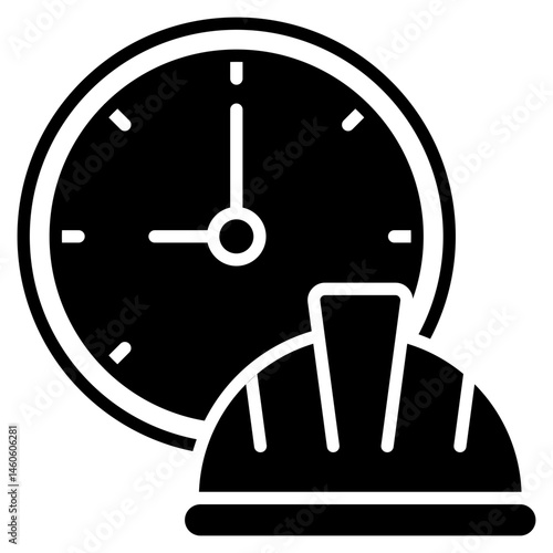 Working Hours mixed color icon