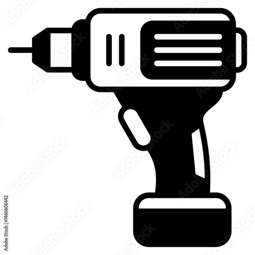 Drill mixed color icon