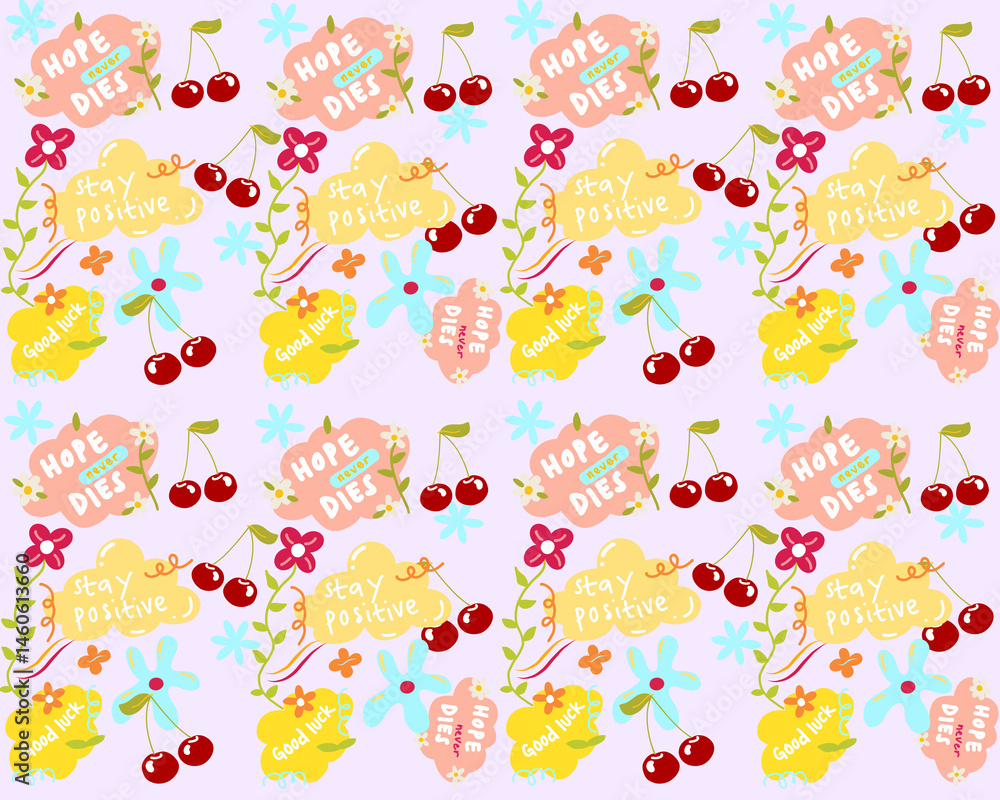 seamless cherry blossom pattern textured vector illustration. cute hand drawn for printable or wrapping seamless cherry blossom pattern textured vector illustration. cute hand drawn for printable or wrapping