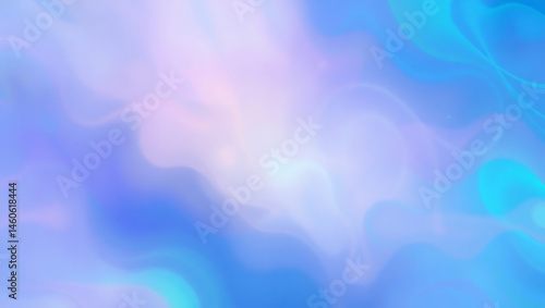 Abstract Fluid Background: Soft Blue Gradient Textures and Vibrant Waves for Stylish Interior Design