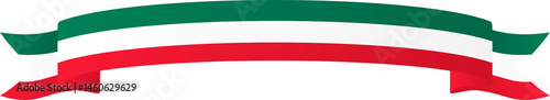 Free Download Mexican Flag Ribbon Corner Border Illustration - GFXLoad