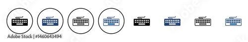 Keyboard icon vector. keyboard vector symbol