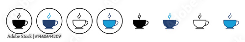 coffee cup icon vector. cup a coffee icon vector.