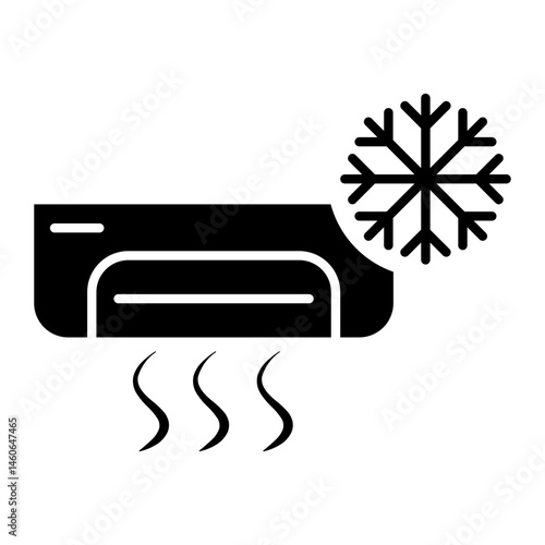 snow flake Solid icon