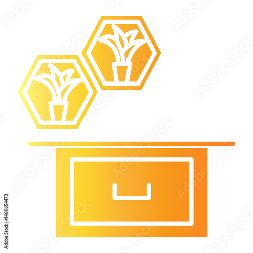 living room Gradient icon
