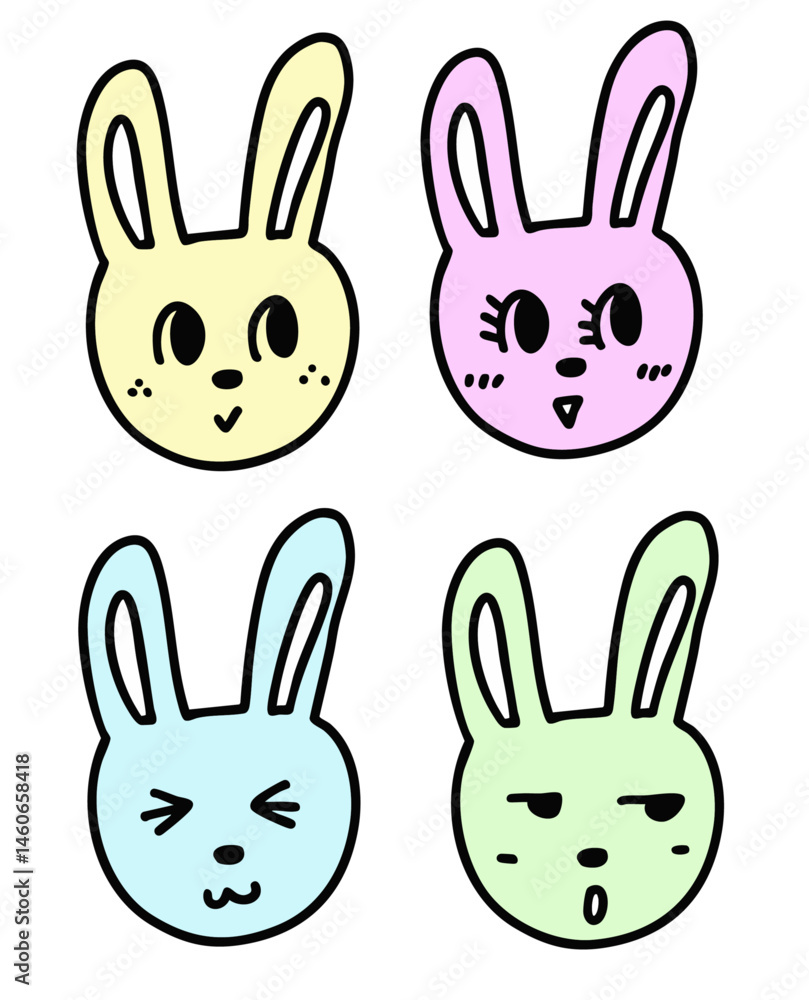 Obraz premium 토끼