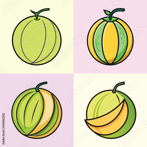 A Collection of Delicious and Juicy Melon Varieties