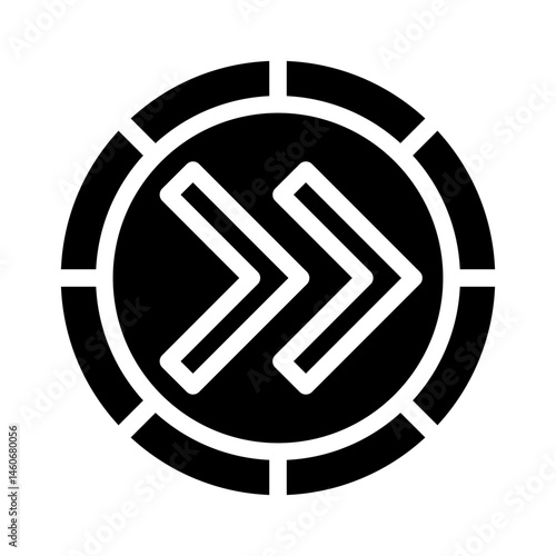 forward glyph icon
